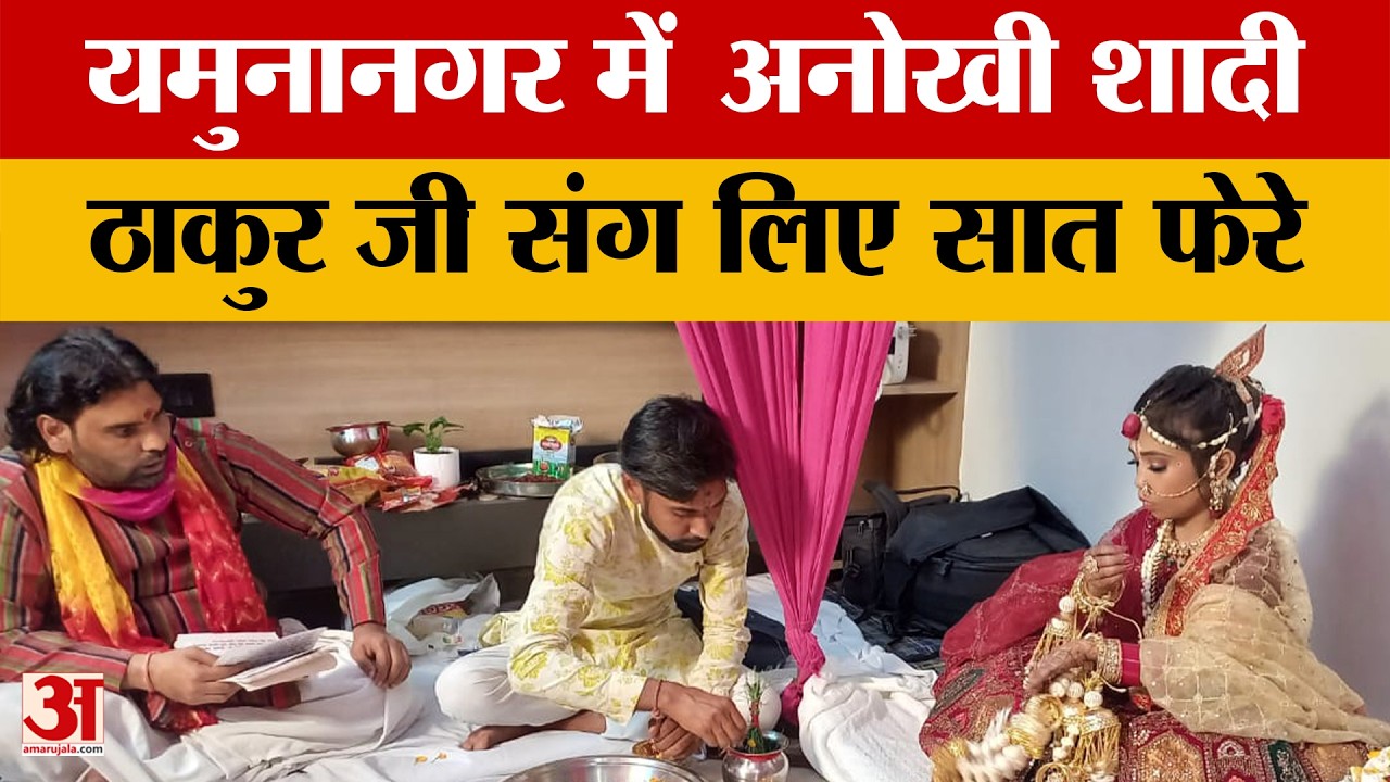 प्रोफेसर कॉलोनी से निकली ठाकुर जी की बारात, लोगों ने पुष्प वर्षा कर ऐसे किया स्वागत | Amar Ujala