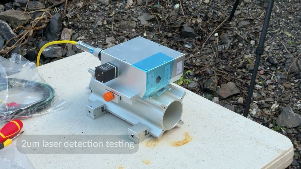 Kowa and Emberion SWIR Test during controlled explosion