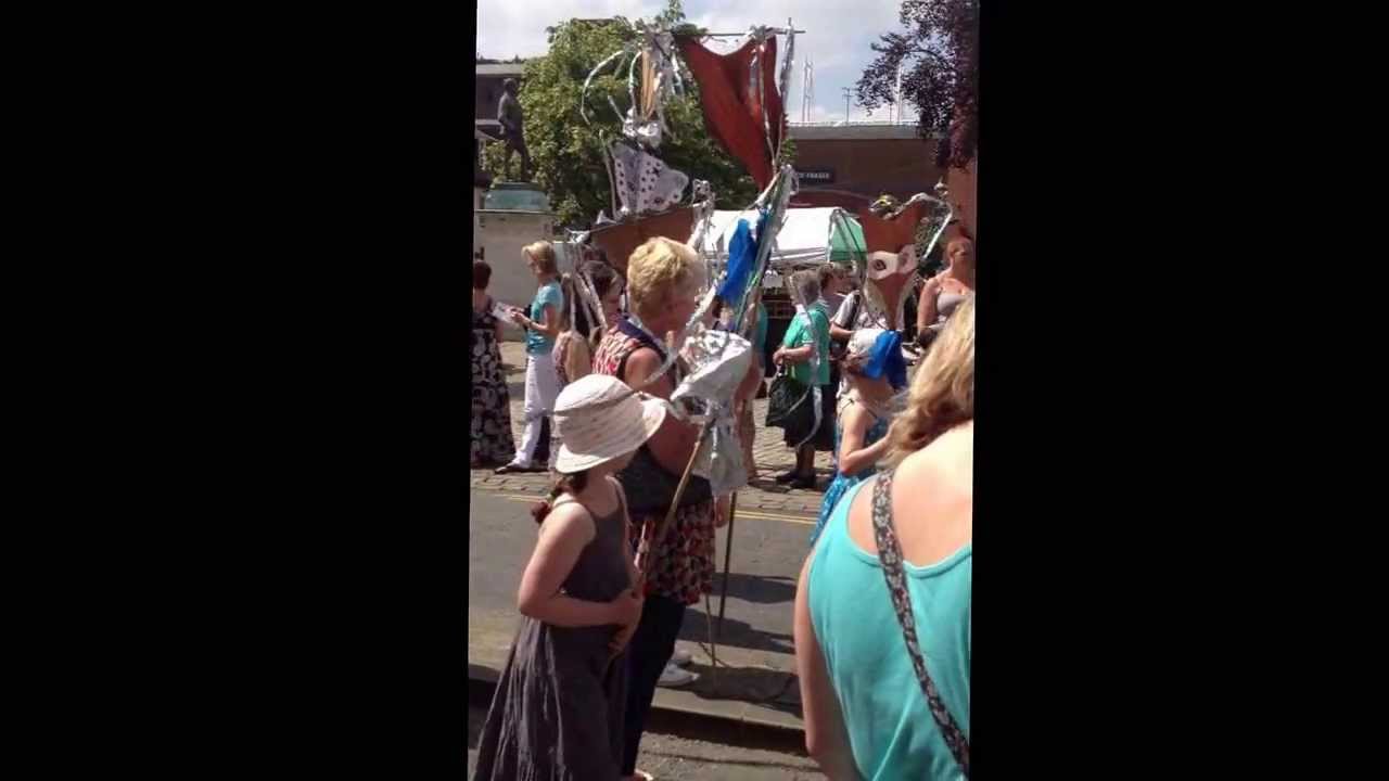 Roald Dahl Festival,Aylesbury Market Square 6th July 2013