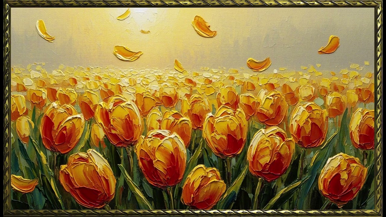 Springtime Serenity in Bloom| Dreamy Spring Floral Art for Frame TV | 4K Screensaver