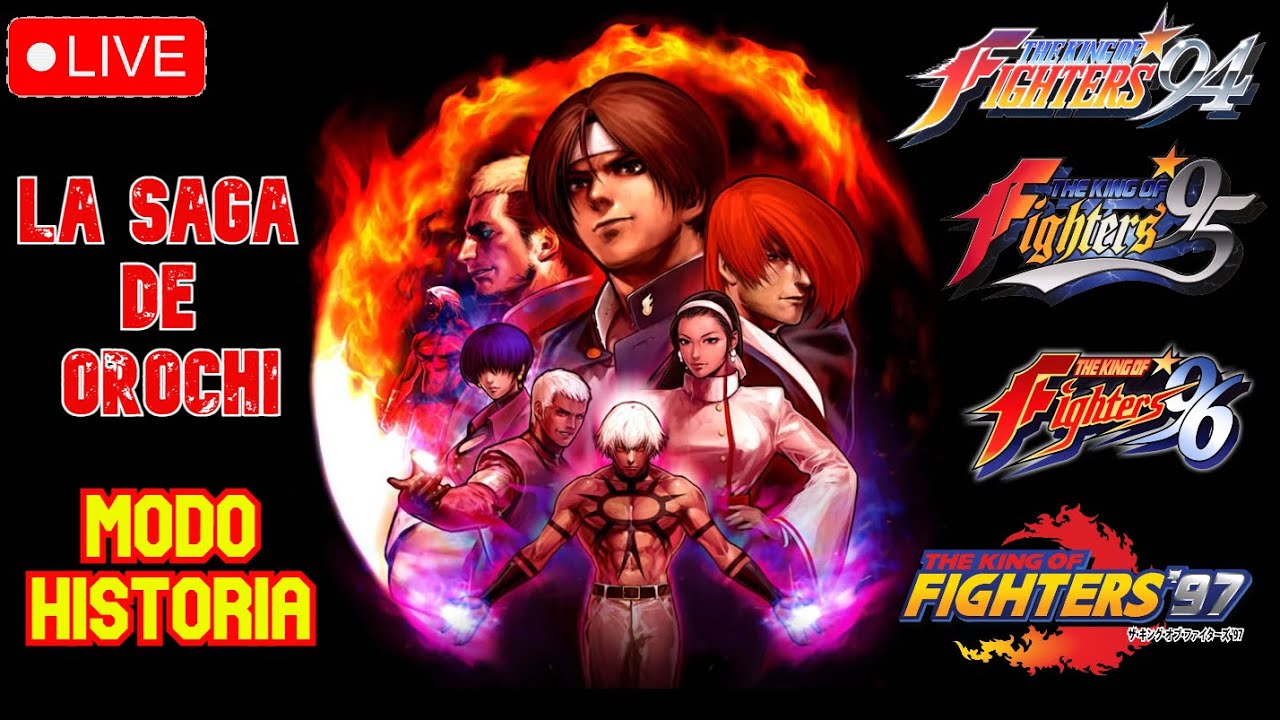 🔴​ ¡AHORA SÍ! KOF SAGA OROCHI: La revancha ​donde nada puede MALIR SAL 🤥​