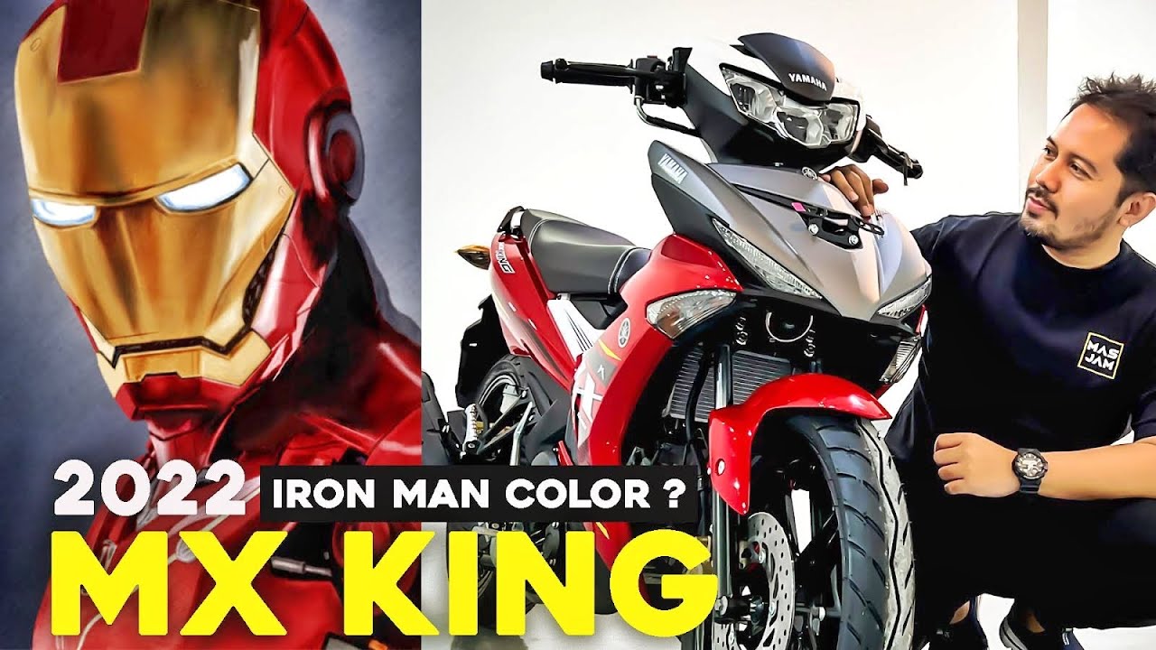 WARNA IRON MAN ⁉️😱 NEW MX KING 2022 RED-GREY | GARANG PARAH ‼️🔥