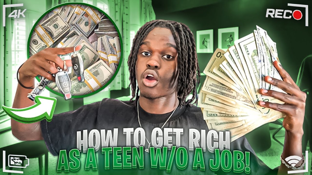 How To Get Rich As A Teenager 💰 (EASY & FAST)