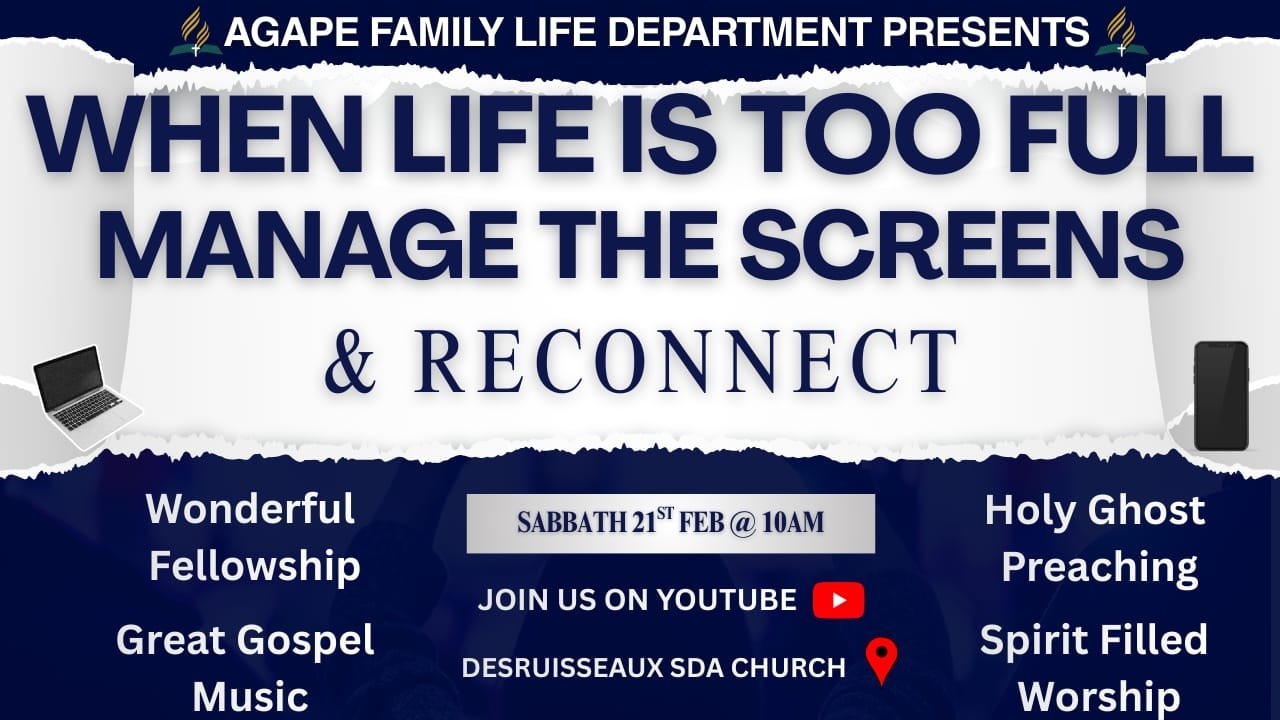 Agape SDA Church || Sabbath Worship - Family Life Week || February 07th, 2026