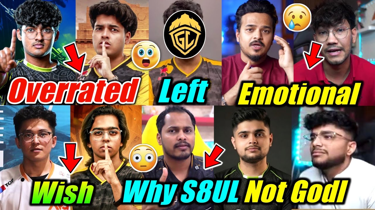 Left Godl ⚠️ Goblin Overrated, Jonathan ? 😳 S8UL Sorry, Emotional 😥 Top, Bixi, Sensei Reply 