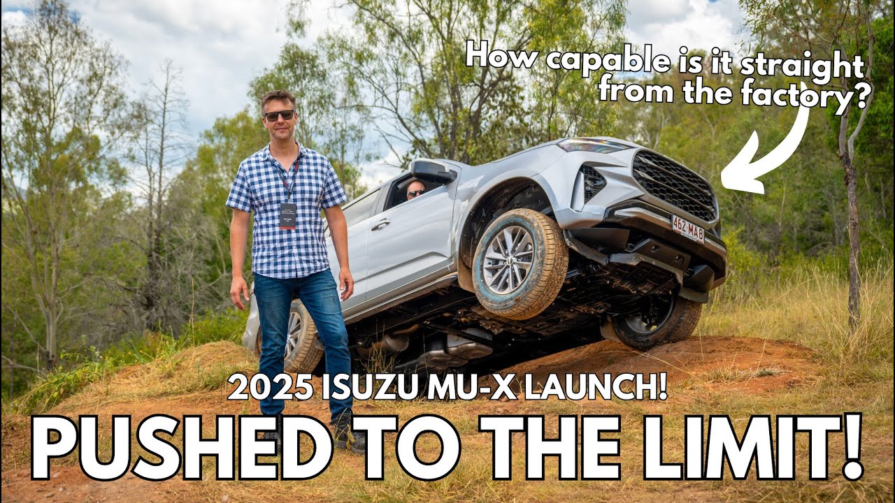 Полный привод в действии! | Выпущен Isuzu MU-X 2025 модельного года!