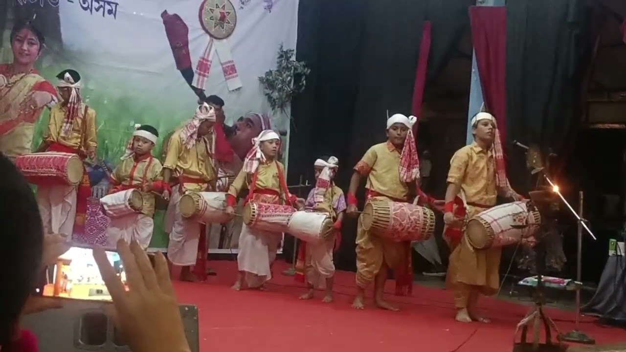 Rongali Bihu Celebration Day 2/ My son's Dhul Performance/ Dhulia Group / Haflong