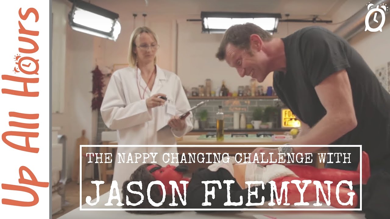 Jason Flemyng: Nappy Changing Challenge | Up All Hours