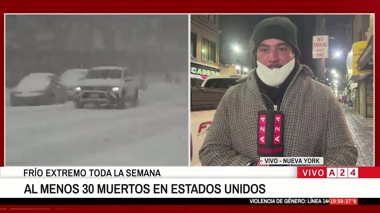 🚨 LA TORMENTA FERN AZOTA ESTADOS UNIDOS: AL MENOS 30 MUERTOS