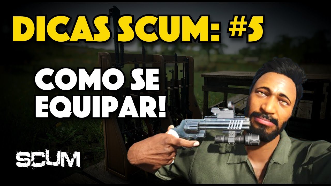 Dicas SCUM # 5 Como se Equipar!