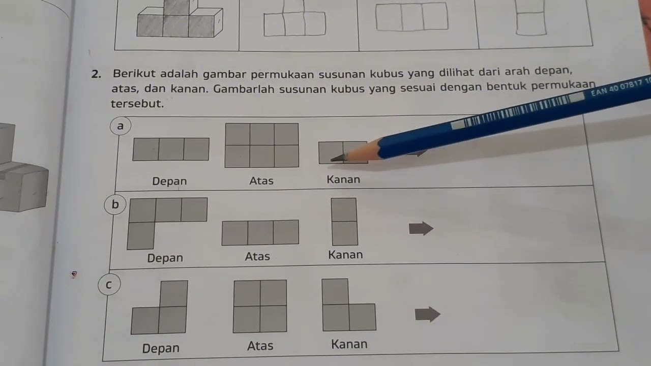 visualisasi spasial matematika kelas 6 SD bangun ruang 