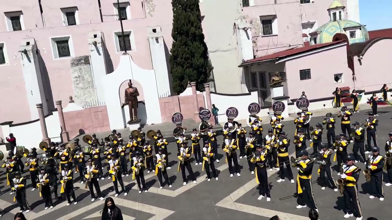 PEGASOS MARCHING BAND PRESENTACIÓN 70 ANIVERSARIO CEPMAC