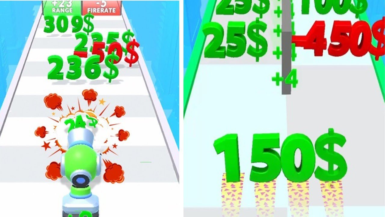 Number Digit Shooter 3D | Number Run Merge Master | Max Level Gameplay