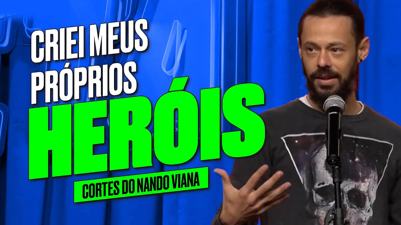 QUAL A PIOR IDEIA PRA UM SUPER HEROI? - CORTES - Nando Viana Stand Up Comedy