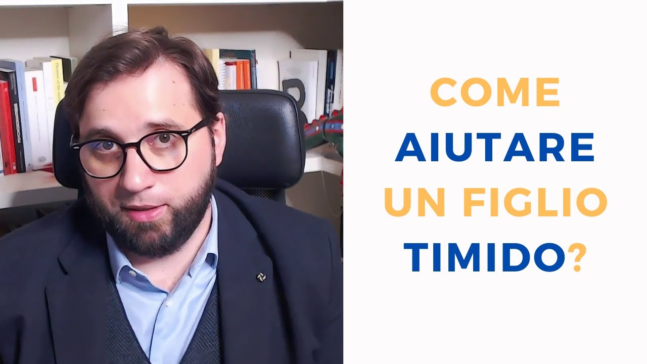 Come aiutare un figlio timido