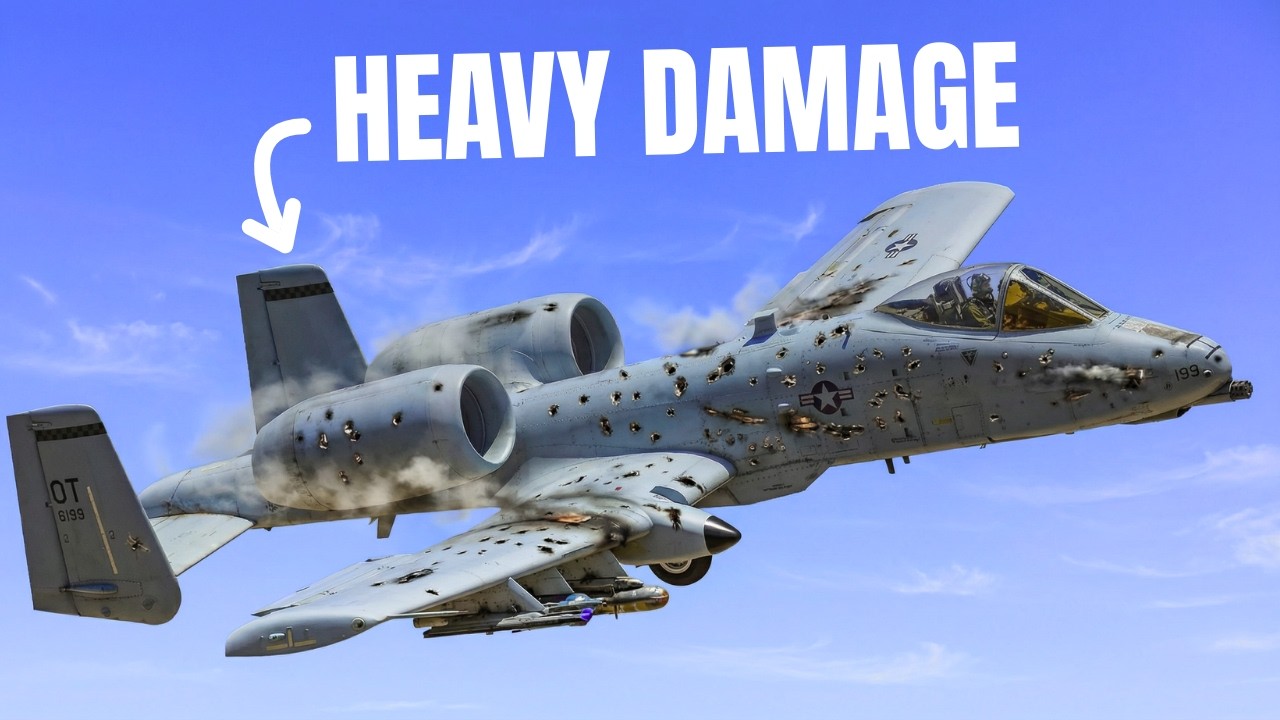 The A-10 That Landed Full of Bullet Holes