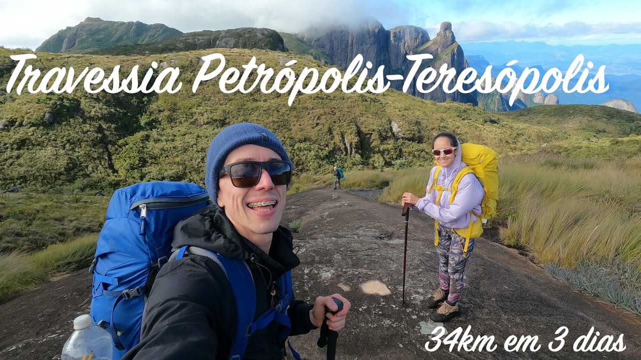 3 dias ANDANDO na MONTANHA e BARRACA CONGELADA - Travessia PETRÓPOLIS-TERESÓPOLIS