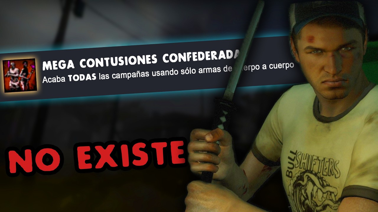 CONSEGUI pasar todo L4D2 solo usando ARMAS DE CUERPO A CUERPO
