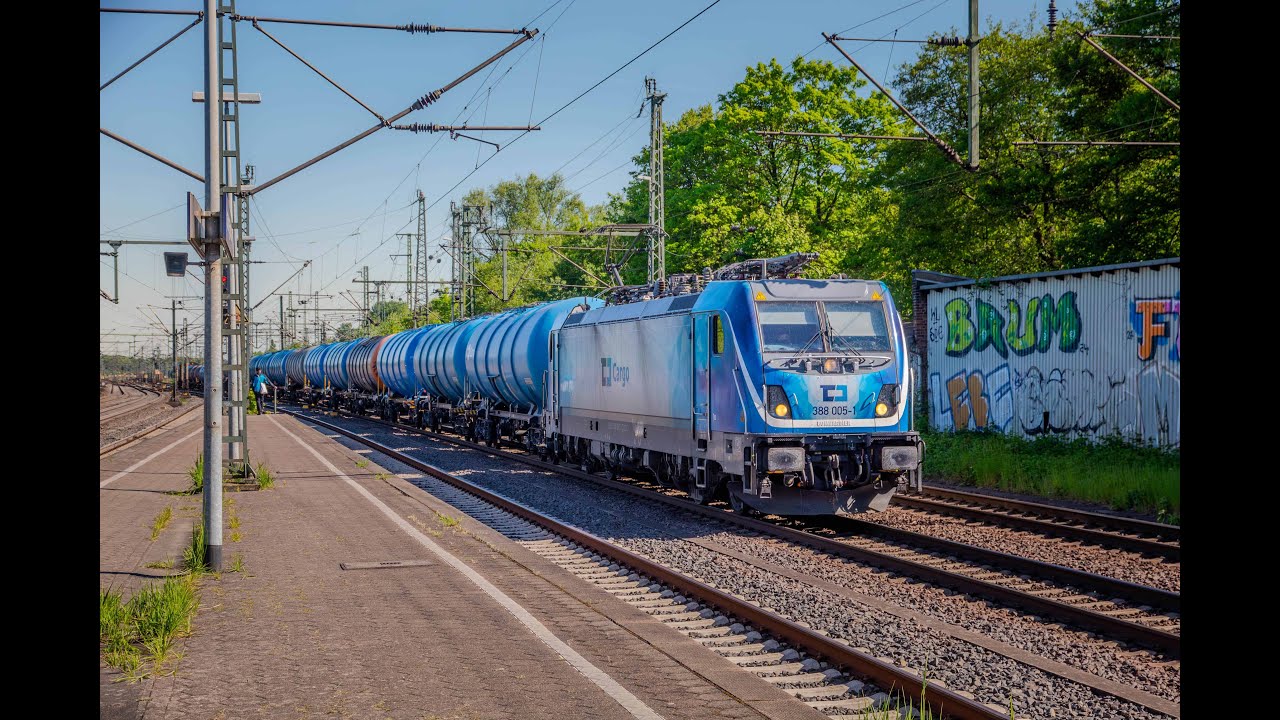 Bahnverkehr in Hamburg Harburg Teil 2