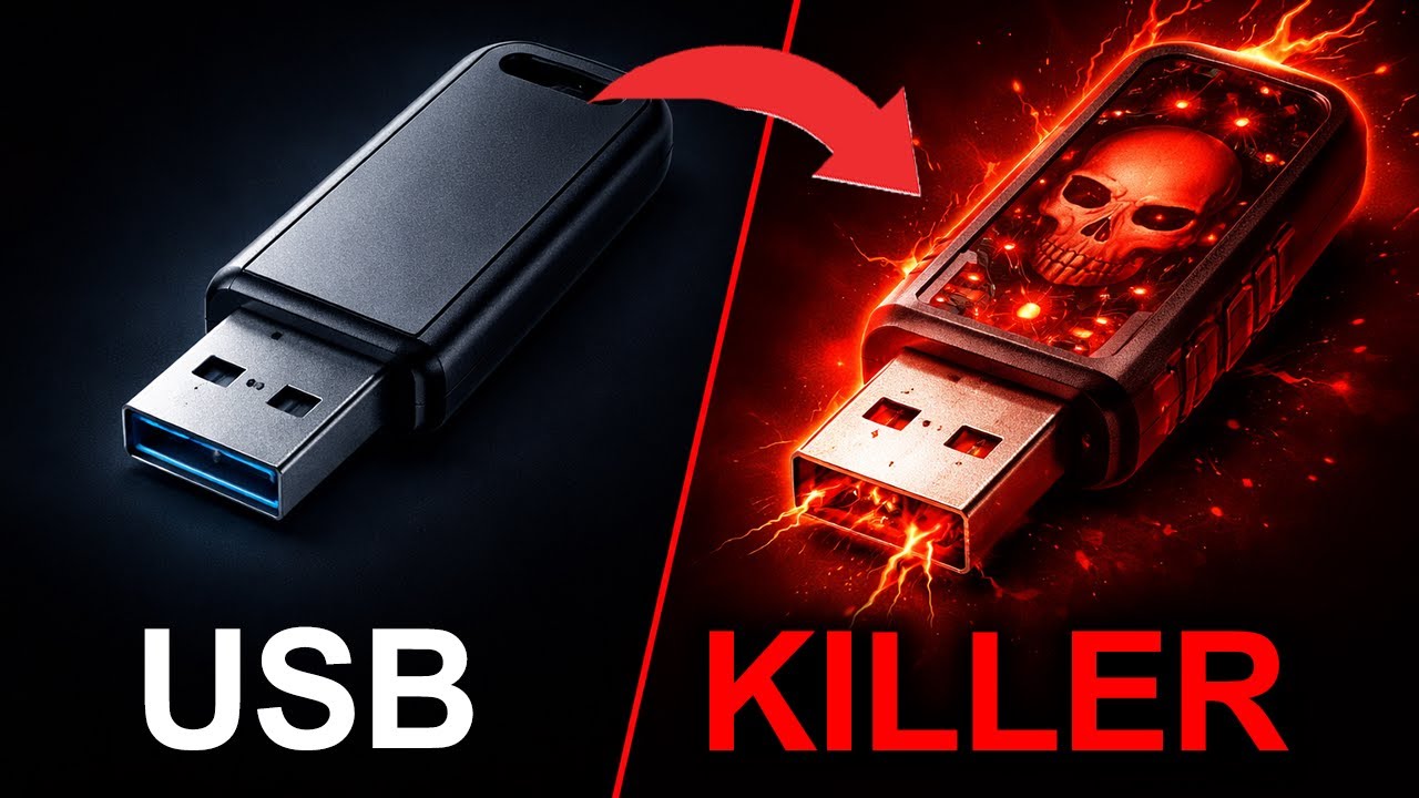 НЕ ПЫТАЙТЕСЬ ПОВТОРИТЬ ЭТОТ САМОСТОЯТЕЛЬНЫЙ УНИЧТОЖИТЕЛЬ USB-НАКОПИТЕЛЕЙ В ДОМАШНИХ УСЛОВИЯХ ⚠️ (...