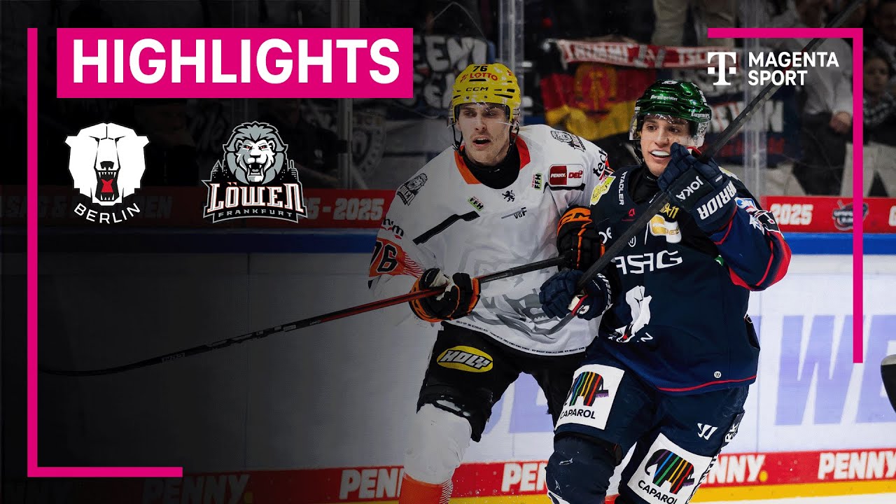 Eisbären Berlin - Löwen Frankfurt | PENNY DEL | MAGENTA SPORT
