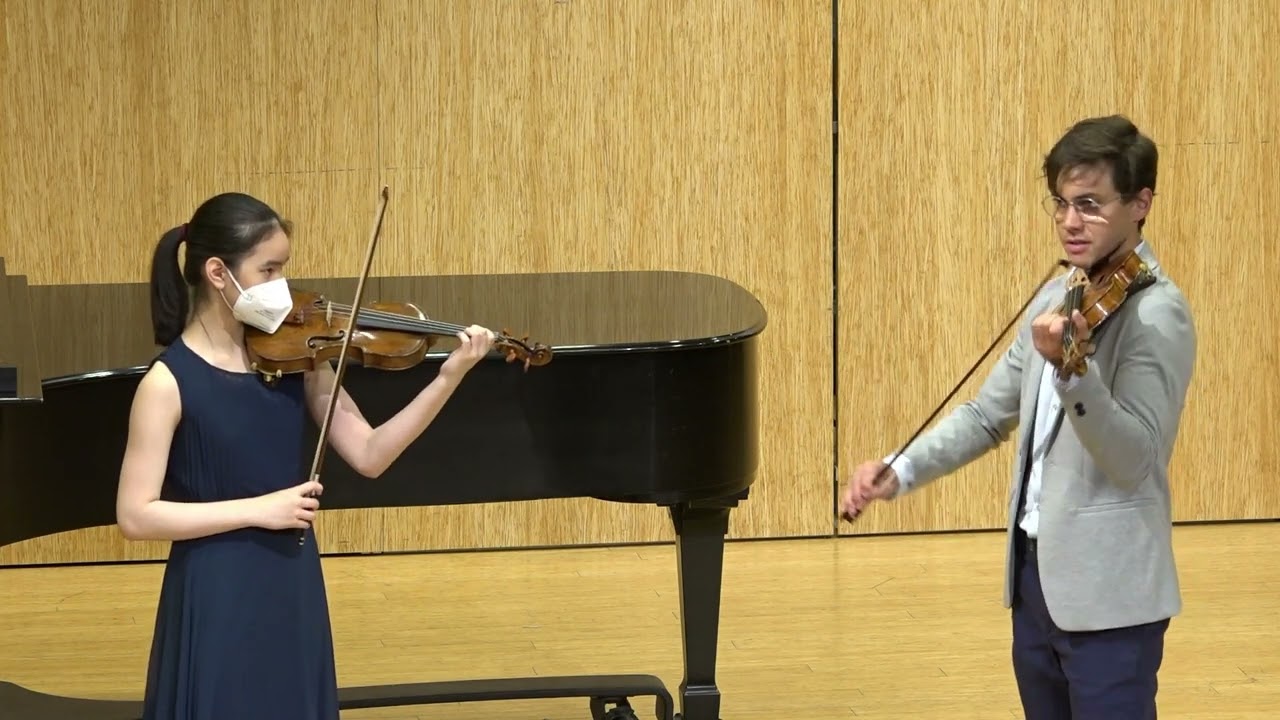 CMNW SF22 Masterclass with Benjamin Beilman | Bériot Violin Concerto No. 9, Op. 104, Mvt.  I