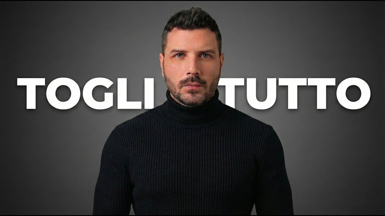 Non Serve AGGIUNGERE: Impara l'Arte di TOGLIERE (Il Minimalismo Ritrattistico)