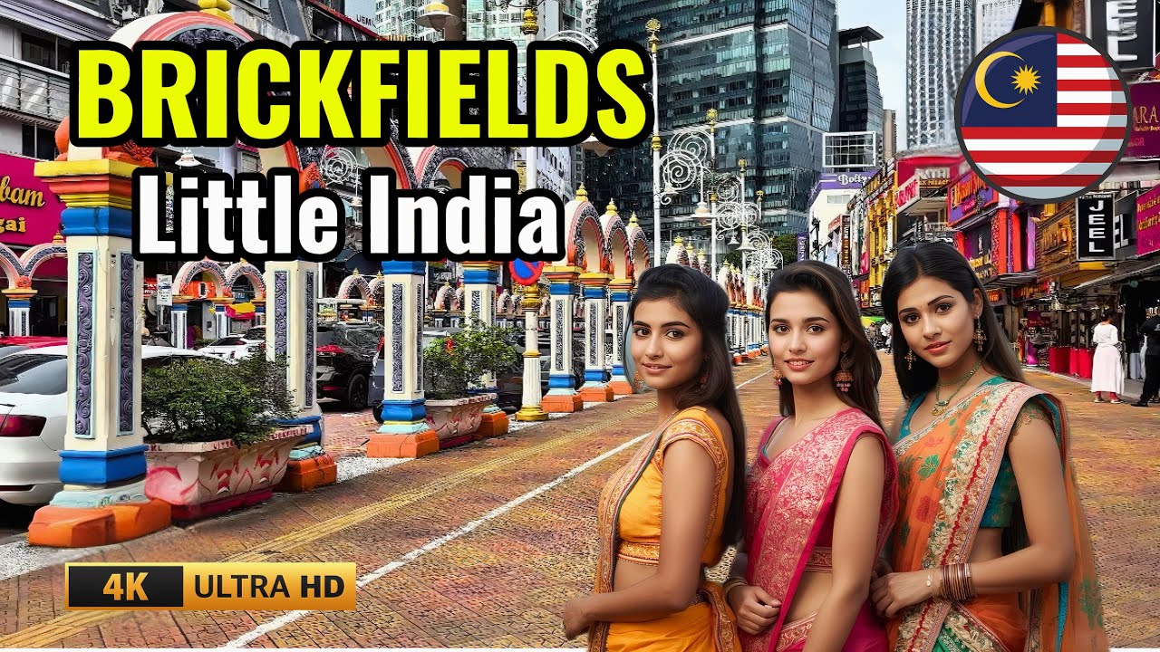 Brickfields Shocked Me! The Real Side of Kuala Lumpur's Little India | 4K City Walk