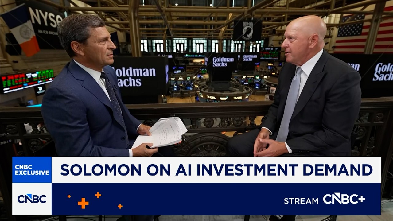 Дэвид Соломон на CNBC: обсуждение квартальной прибыли, рынка сделок и ИИ