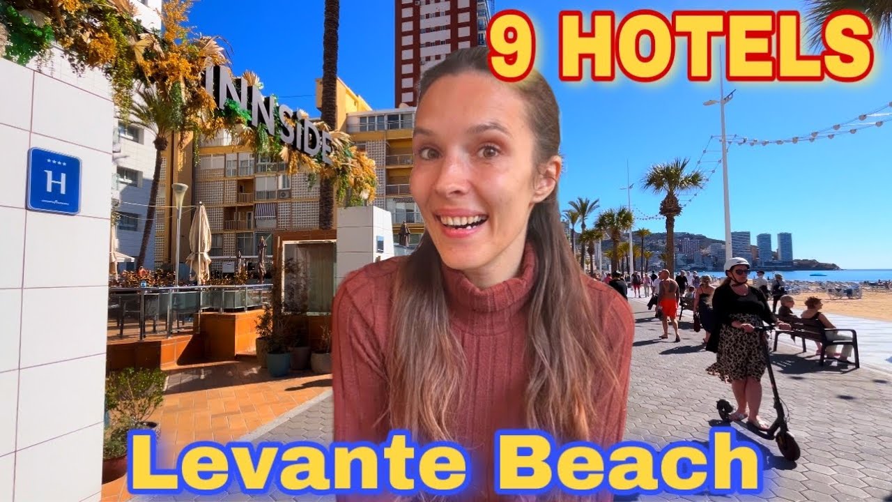Benidorm Levante Beach Hotels: which one to choose? #benidormhotels #benidormbyana