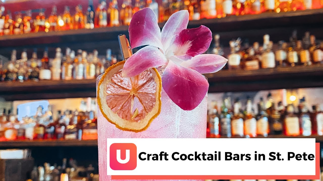 The BEST Craft Cocktail Bars in St. Petersburg, Florida!