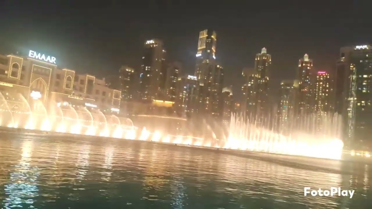 Dubai mall water show  #YouTube, #FYP, #Explore, #MustWatch, #TrendingNow #Shorts,#Viral, #Trending.