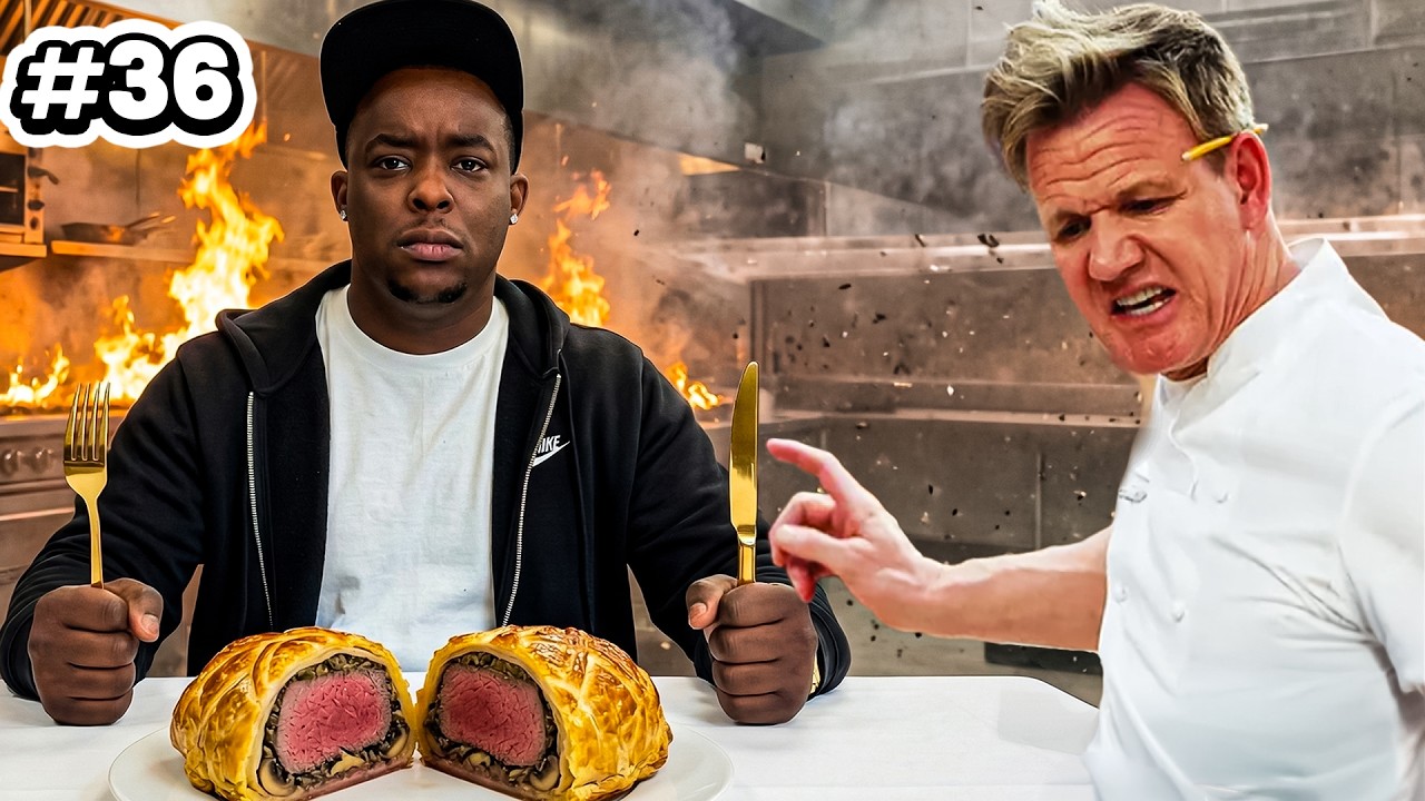 Black Guy Investigate EVERY Gordon Ramsay Restaurant in Vegas . . .