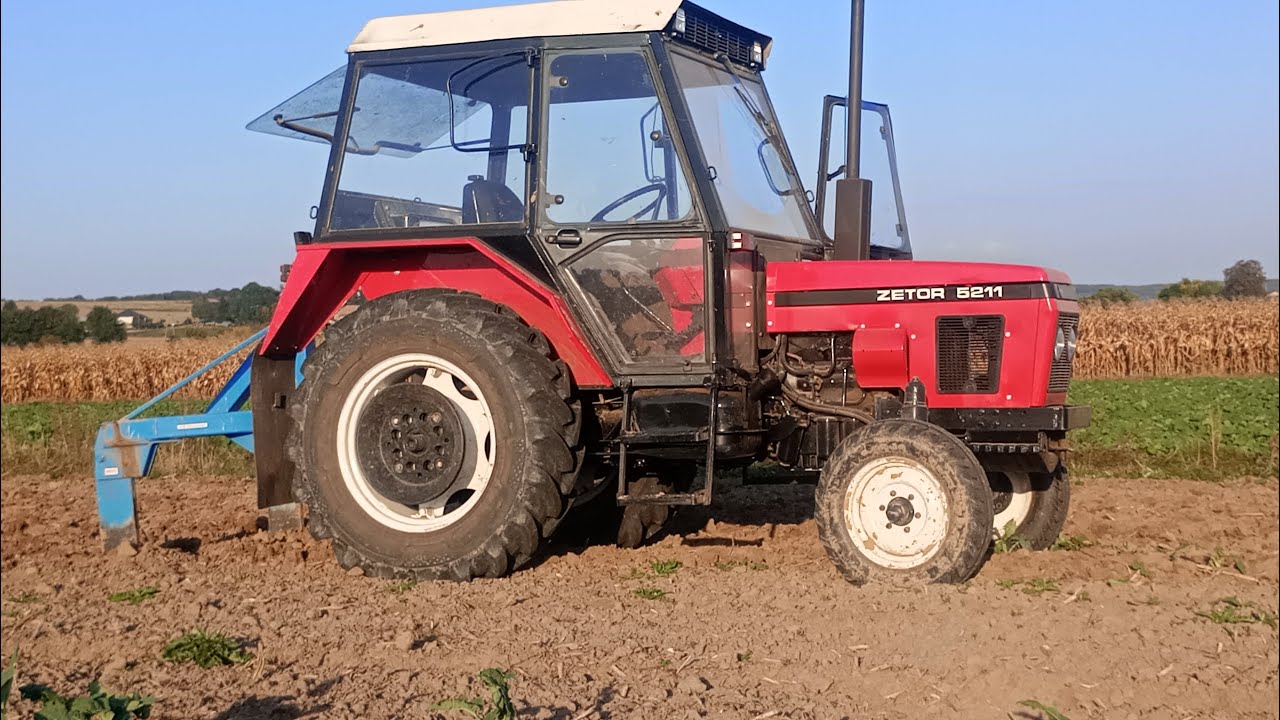 Głęboszowanie 2024 ZETOR 5211 i głębosz samoróbka