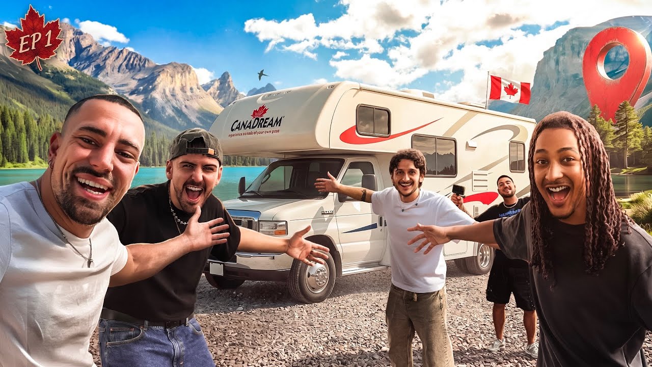 On part traverser le Canada en camping car - ON VA O&Ugrave; 7 ep1 (ft Maxime Biaggi, Joyca & Th&eacute;odort)
