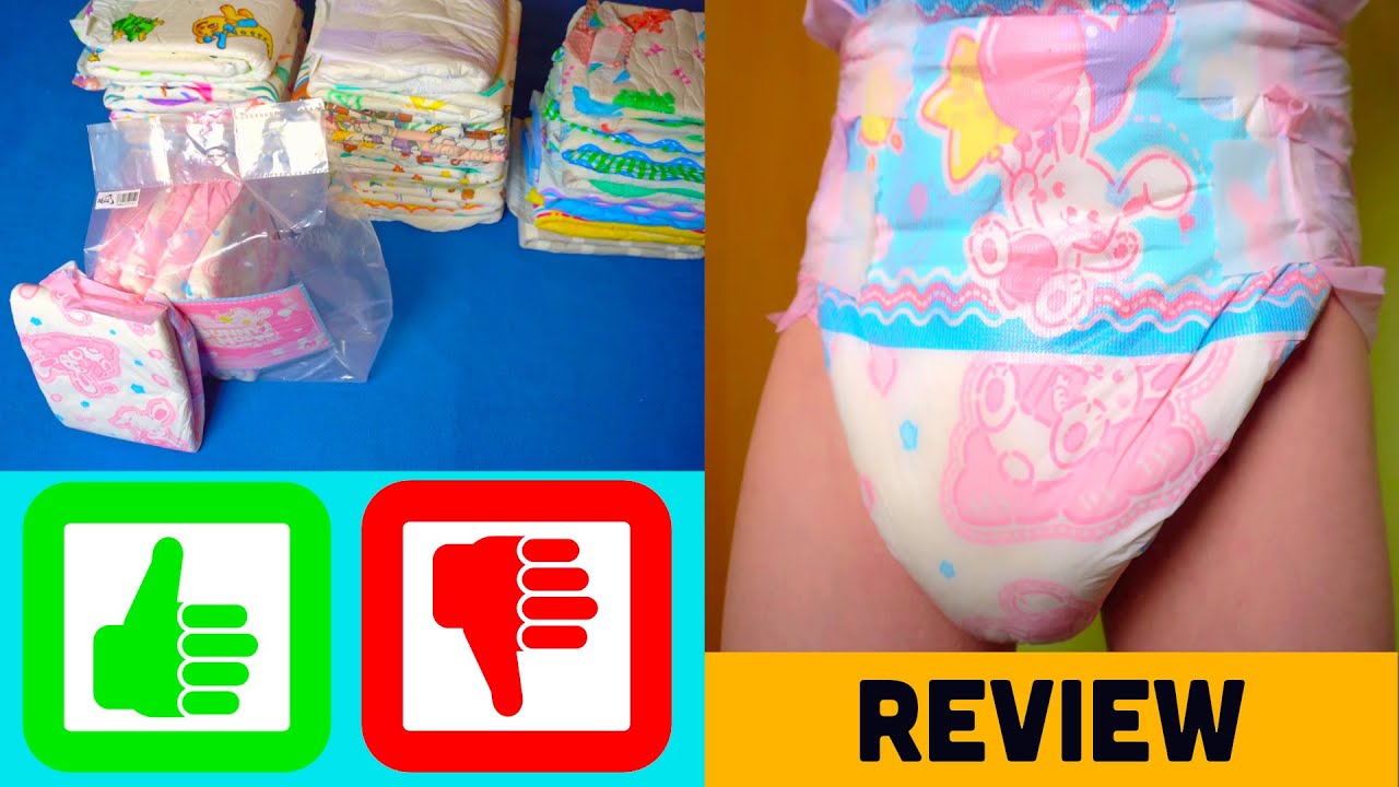 ABU Bunny Hopps PRACTICAL REVIEW: White/Pink diaper in the test - comfort, absorbency & more