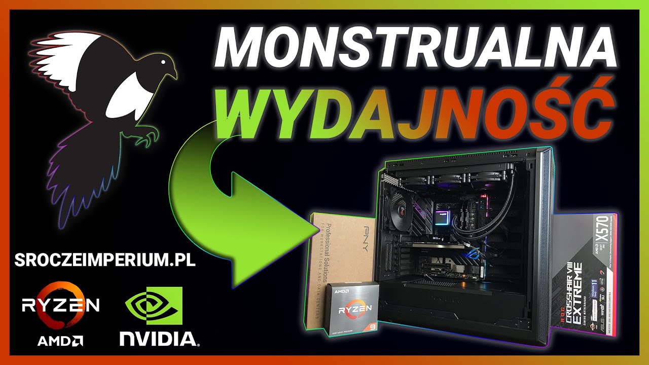 🎃 🎃 🎃 POTWORNIE WYDAJNY PC NA AM4!  👉 RYZEN 9 5950X + RTX QUADRO A4000