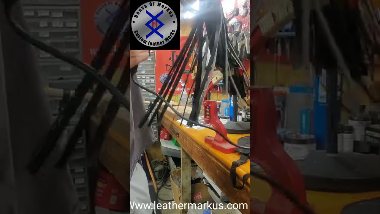 House Of MarKus Electric Flogger!!!  #electricflogger  #patentpending #markusleather #leathermasters