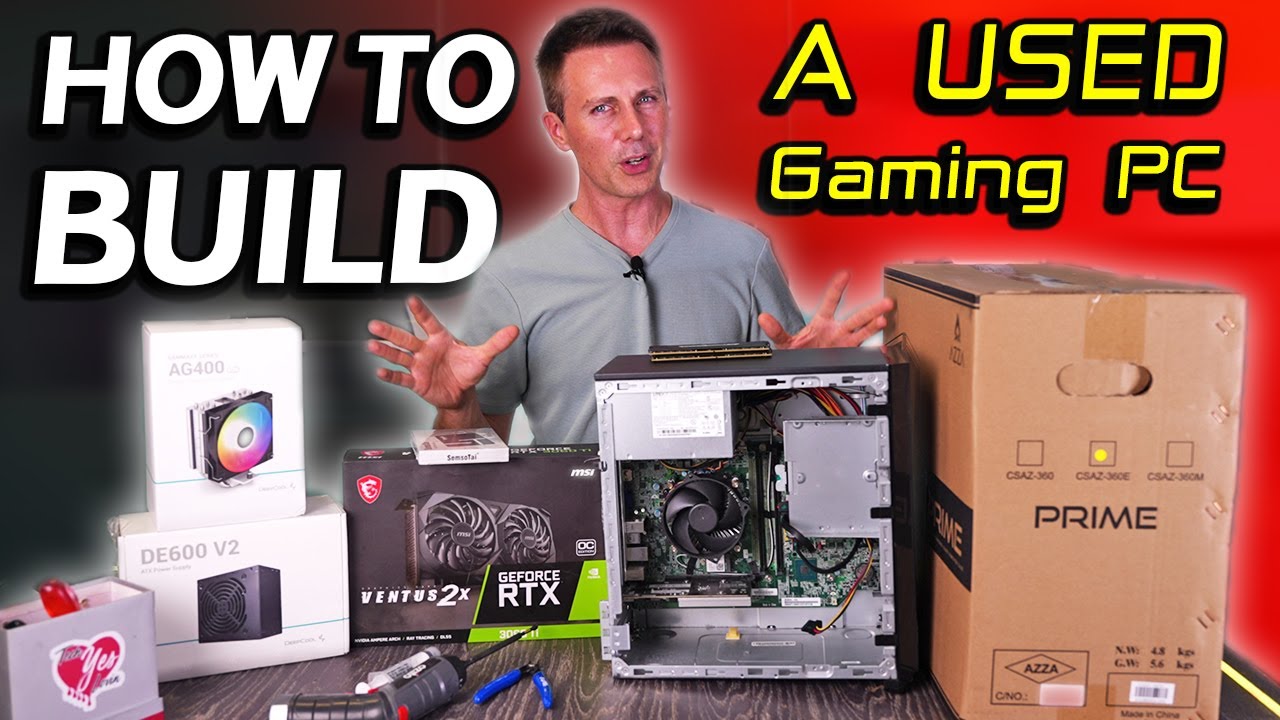 How To Build a USED RTX 3060 Ti Gaming PC (and save money)