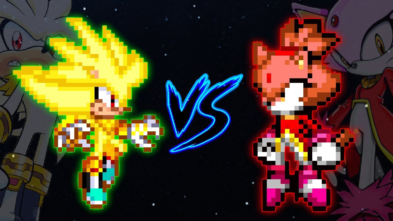 Silver vs Blaze | MUGEN Battle