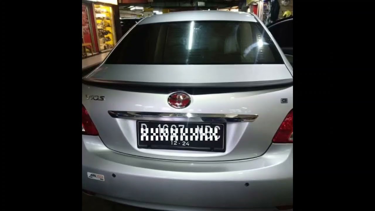 spoiler Vios gen 2 spoiler limo gen 2 spioler dan ductail sedan