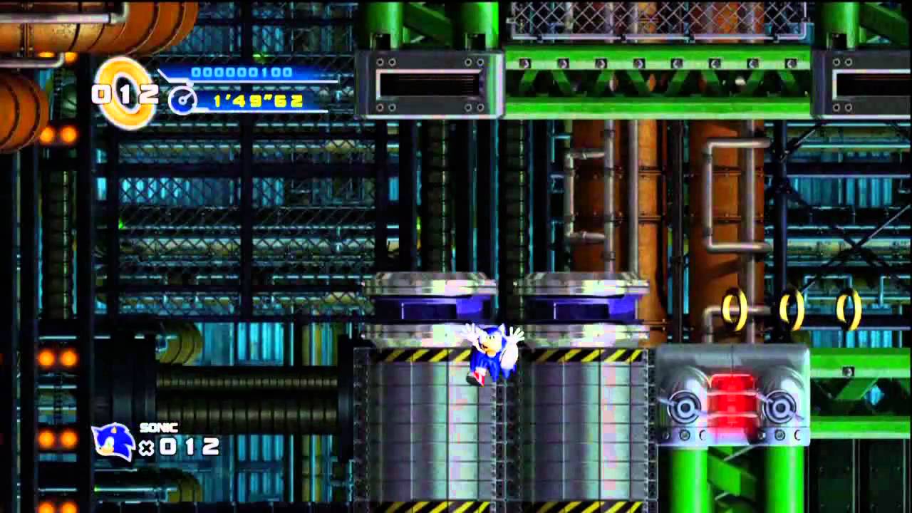 Sonic 4: Mad Gear Zone Act 3 and Boss