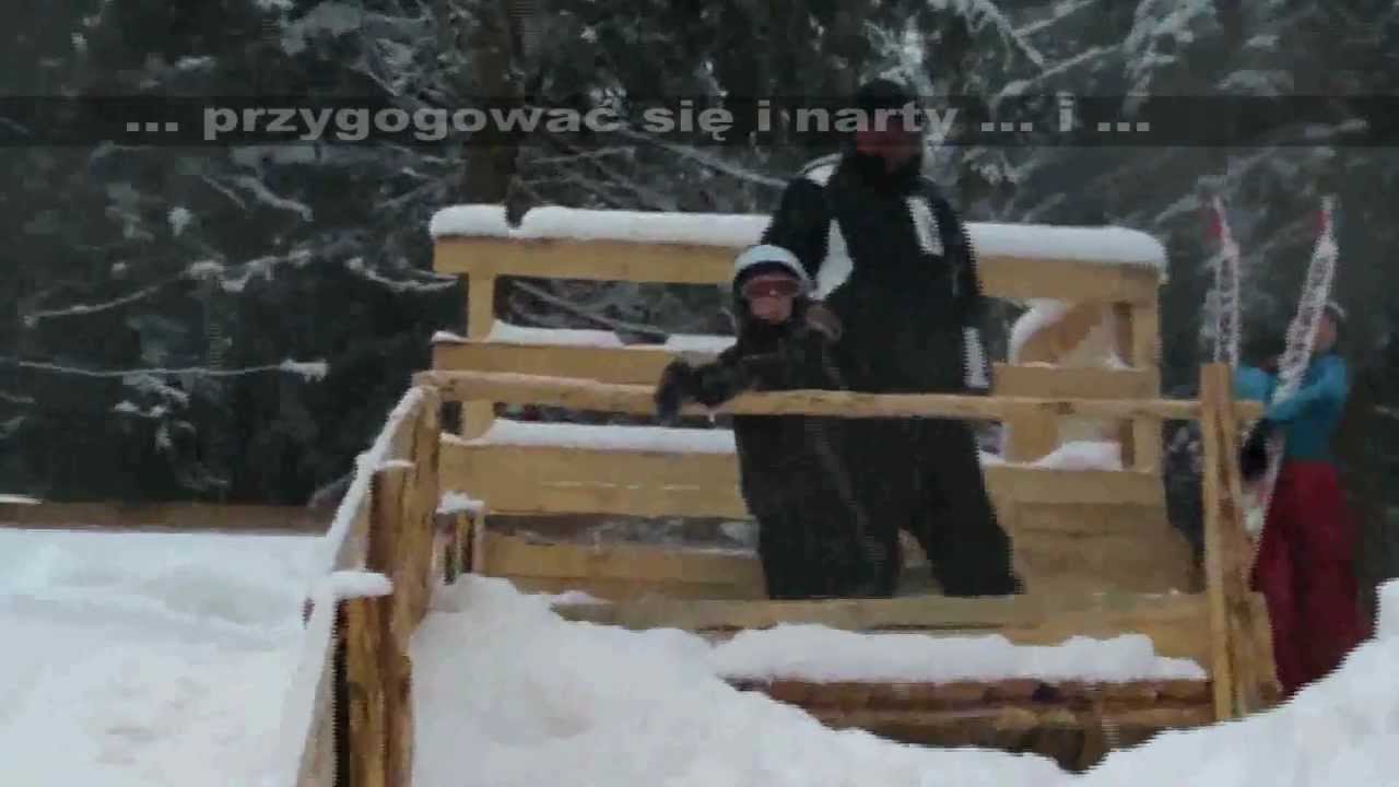 Tymek Cienciała (Mymcio) - 4 letni skoczek narciarski