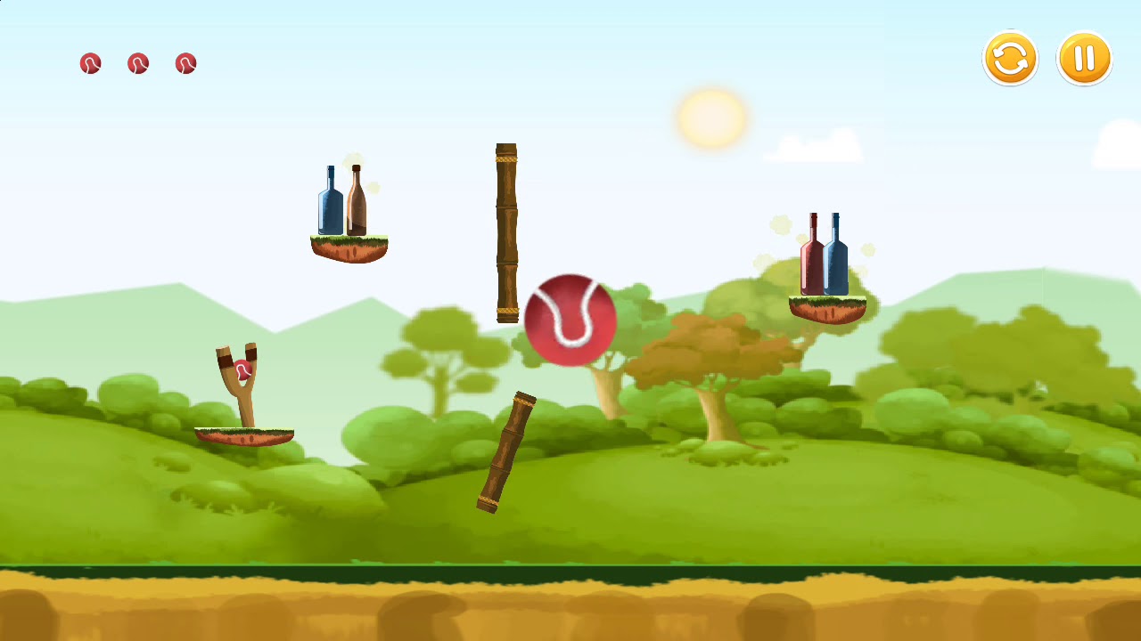 Knockdown Bottles (Level 1 to 60) Forest World By IGAMERVS48