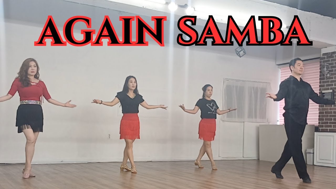 어게인삼바 라인댄스 따라하기 | Again Samba Linedance