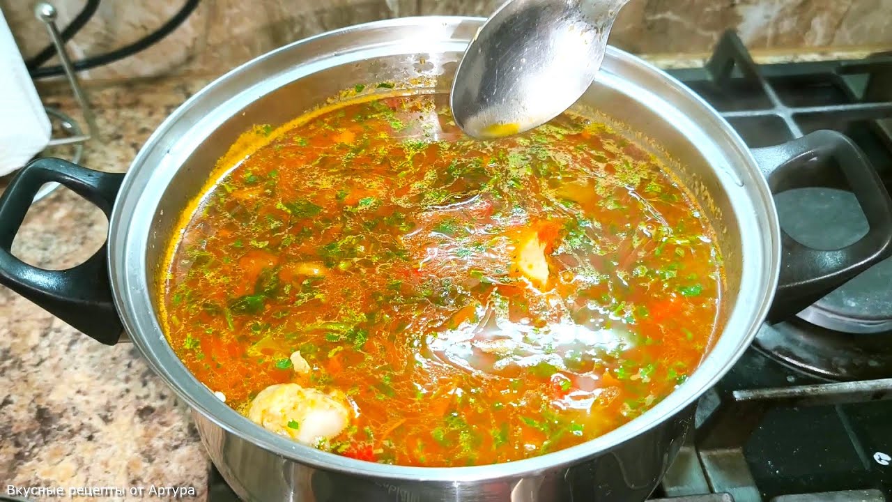 Такой Суп ОБОЖАЮТ ВСЕ! Когда попробуете Вам Захочется Еще и Еще! Вкуснее Вы не пробовали!