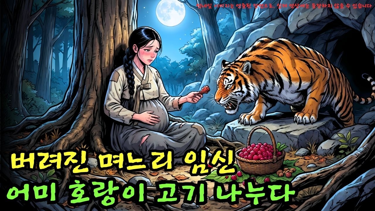 👉 버려진 임신한 며느리가 어미 호랑이와 산속에서 고기를 나눠 먹었다… 그런데 이 선택은 과연 위험하지는 않았을까?| 야담 |옛날이야기 |민담 |전설 | 설화
