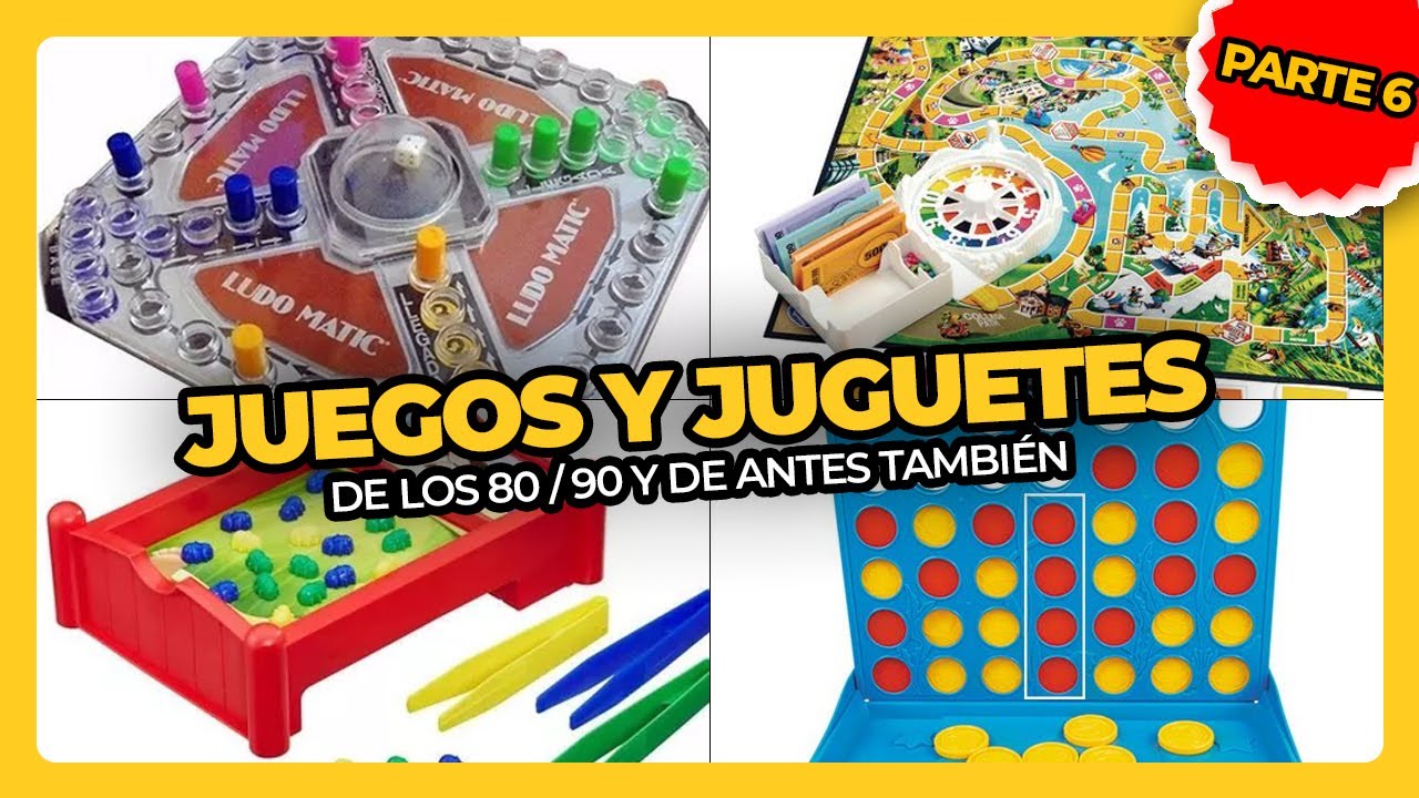 JUEGOS y JUGUETES de los 80/90 [parte 6] • Perdón, Centennials