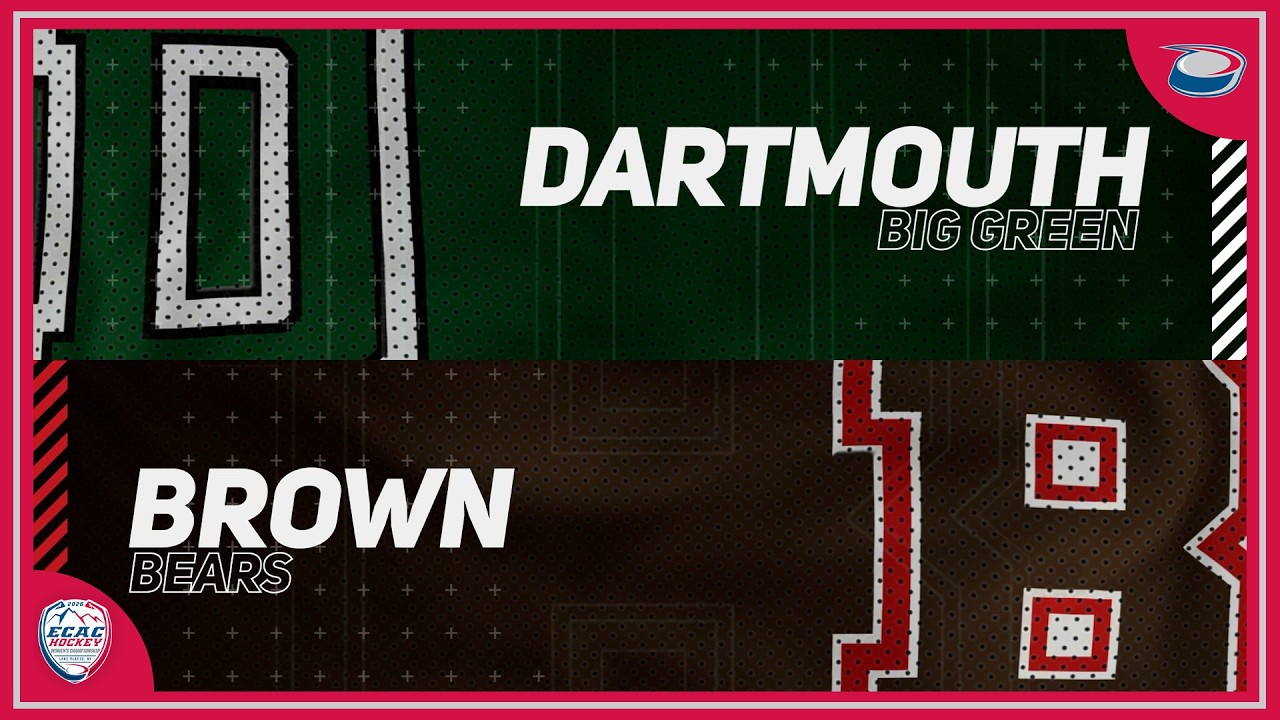 Dartmouth at Brown | #ECACHockey Women's Opening Round | Highlights - February 21, 2026
