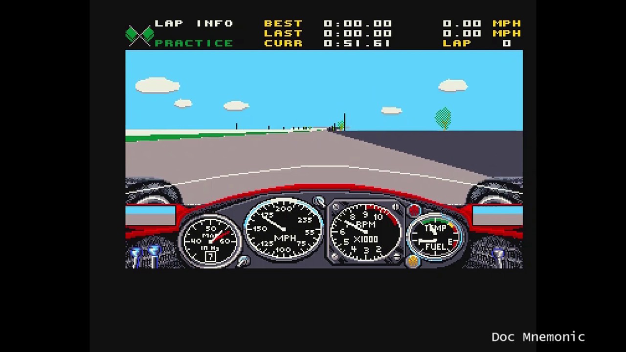Indianapolis 500 | Crash Car Racer | Amiga